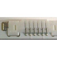 KIT DE LEDS PARA TV SAMSUNG (2 PZ) / NUMERO DE PARTE BN96-40316A / 40317A / 40316A / 40317A / 30011S / MODELO LH43PMHPBGA/GO